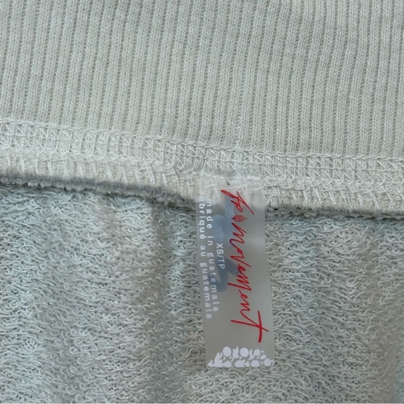 FP Movement All Star Slouchy Sweatpants Ivory Cream XS - Picture 2 of 10